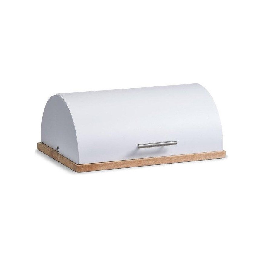 Metal bread maker on wooden base, ZELLER