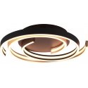 Trio Caya LED ceiling light, 6800 lm, 2300/3000/4000 K, LED 58 W, 50 cm, matt brass Trio Caya LED ceiling light, 6800 lm, 2300/3000/4000 K, LED 58 W, 50 cm, matt brass