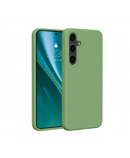 Case Telforceone Etteri Silicone Samsung Galaxy S25 Plus light green