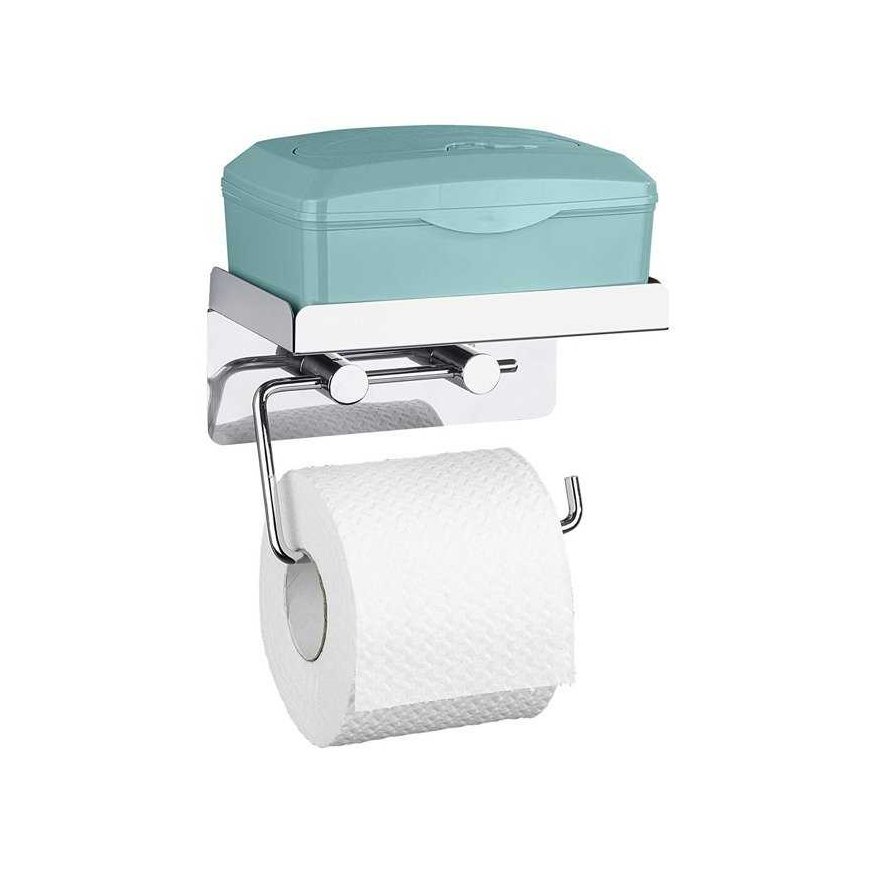 WC-paperiteline pehmopaperihyllyllä - 2 in 1, WENKO – 3