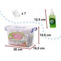 Ikonka Crystal glue slime 3D set 26 pcs. Ikonka Crystal glue slime 3D set 26 pcs.