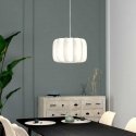 Cotton TOBIE ceiling lamp with cotton shade, Ø 35 cm Cotton TOBIE ceiling lamp with cotton shade, Ø 35 cm