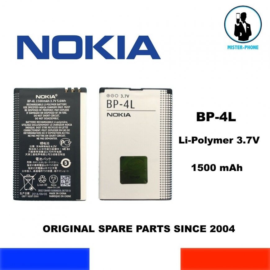 Nokia BP-4L Battery Li-Ion 1500 mAh