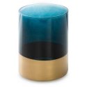 Eurofirany LIMITED COLLECTION LILI6 Žvakidė, ∅ 15 X 20 cm, spalva: turkio, auksinė Eurofirany LIMITED COLLECTION LILI6 Žvakidė, ∅ 15 X 20 cm, spalva: turkio, auksinė