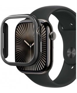 Araree Amy case for Apple Watch 10 46mm gun metal