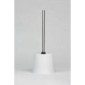 BASIC White brush container + toilet brush, WENKO