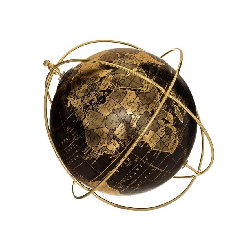 Globus Decorative globe on a gold