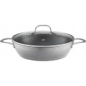 Deep frying pan with Qualum Basic Bubble 28 cm AMBITION coating Deep frying pan with Qualum Basic Bubble 28 cm AMBITION coating