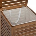 5five Simply Smart ACACIA wooden laundry basket, 65 l