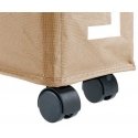 CORNO laundry basket, container 43 l - color taupe, WENKO