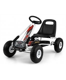 Milly Mally Thor White Pedal Go Kart