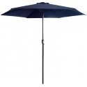 Garden parasol 3 m dark blue / anthracite PATIO Garden parasol 3 m dark blue / anthracite PATIO
