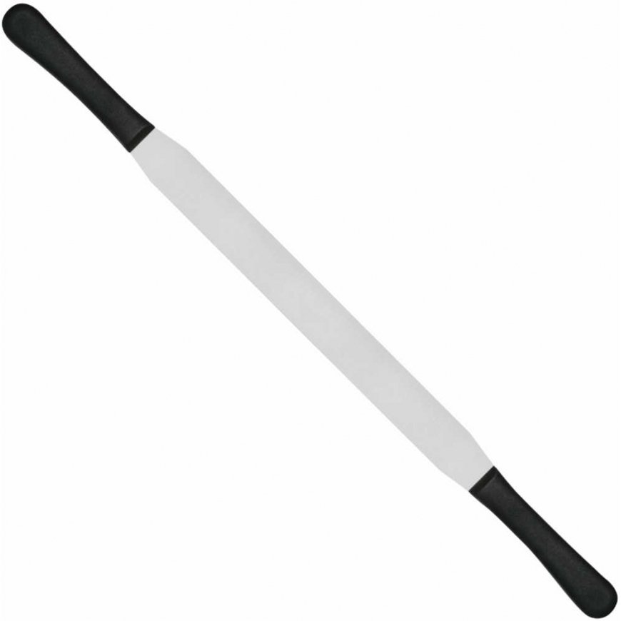 Flat pastry spatula with two handles, 300 mm - Hendi – 2