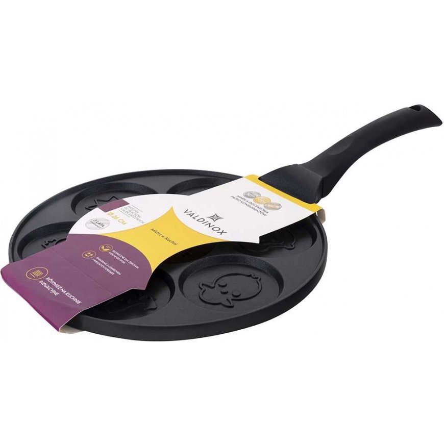 Pancake and egg pan with animal shapes Valdinox, 26 cm – 5