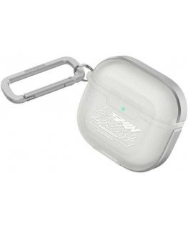 Skinarma Kinzoku headphone case Apple AirPods 4 frost