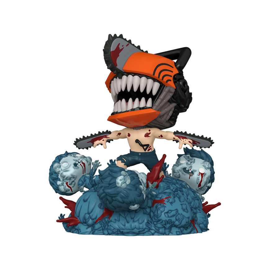 FUNKO POP! Deluxe Vinyl Figuur: Chainsaw Man - Chainsaw Man – 2