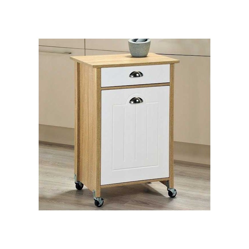 Pyörällinen baari jätekorilla, tammi sonoma, Kesper – 3