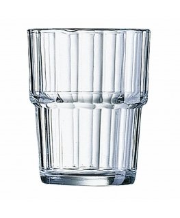 Arcoroc NORVEGE low glass, tempered glass, 200 ml - set of 6 pieces.