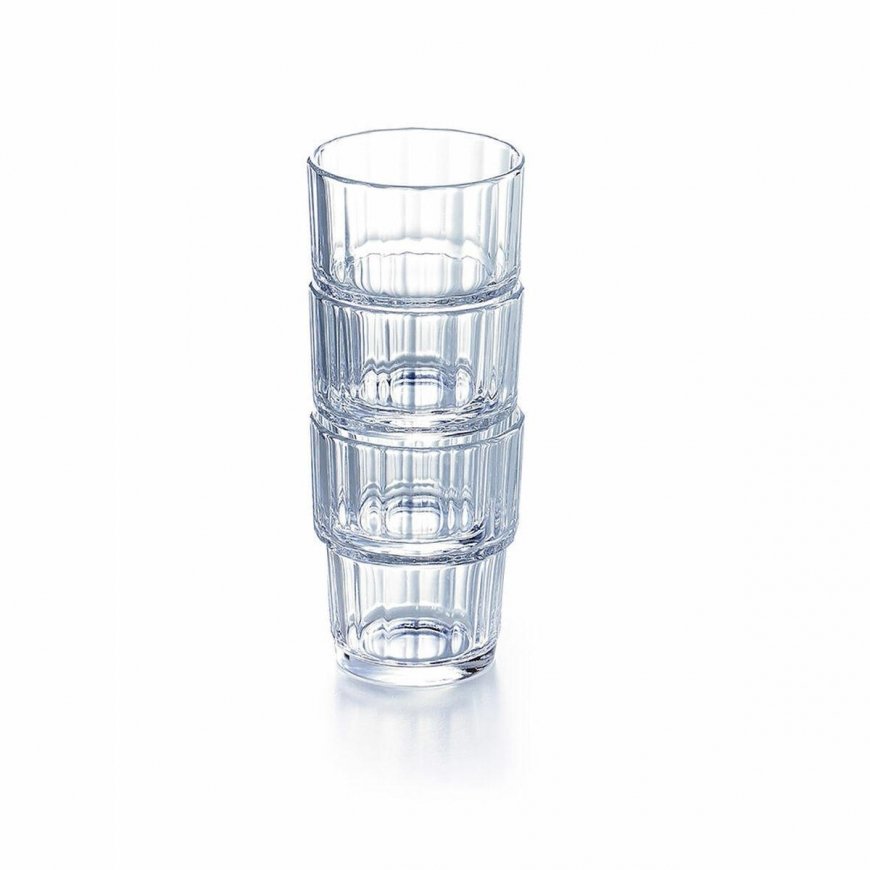 Arcoroc NORVEGE matala lasi, karkaistu lasi, 200 ml - 6 kappaleen sarja. – 2