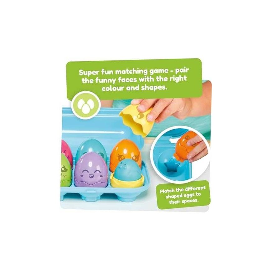 TOMY TOOMIES jajeczka su dwiękami nieb.E73563 /6 – 3