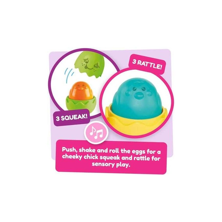 TOMY TOOMIES jajeczka with two nieb. E73563 /6 – 4