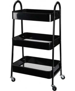 Mondex 3-tier kitchen cart on wheels