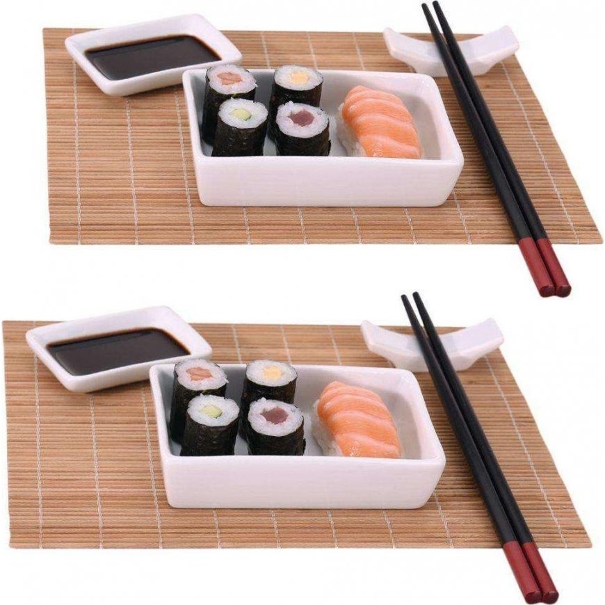 Erinomainen Housware SUSHI -tarjoilusetti 2 hengelle 12 kpl