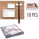 Erinomainen Housware SUSHI -tarjoilusetti 2 hengelle 12 kpl Erinomainen Housware SUSHI -tarjoilusetti 2 hengelle 12 kpl