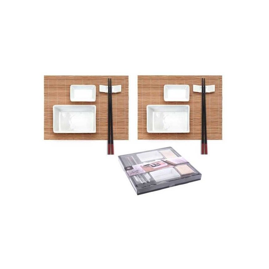 Excellent Housware SUSHI serviravimo rinkinys 2 asmenims 12 vnt – 4