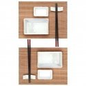Excellent Housware SUSHI serving set for 2 persons 12 pcs Excellent Housware SUSHI serving set for 2 persons 12 pcs