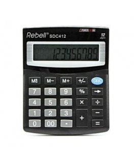 Small desktop calculator Rebell SDC412