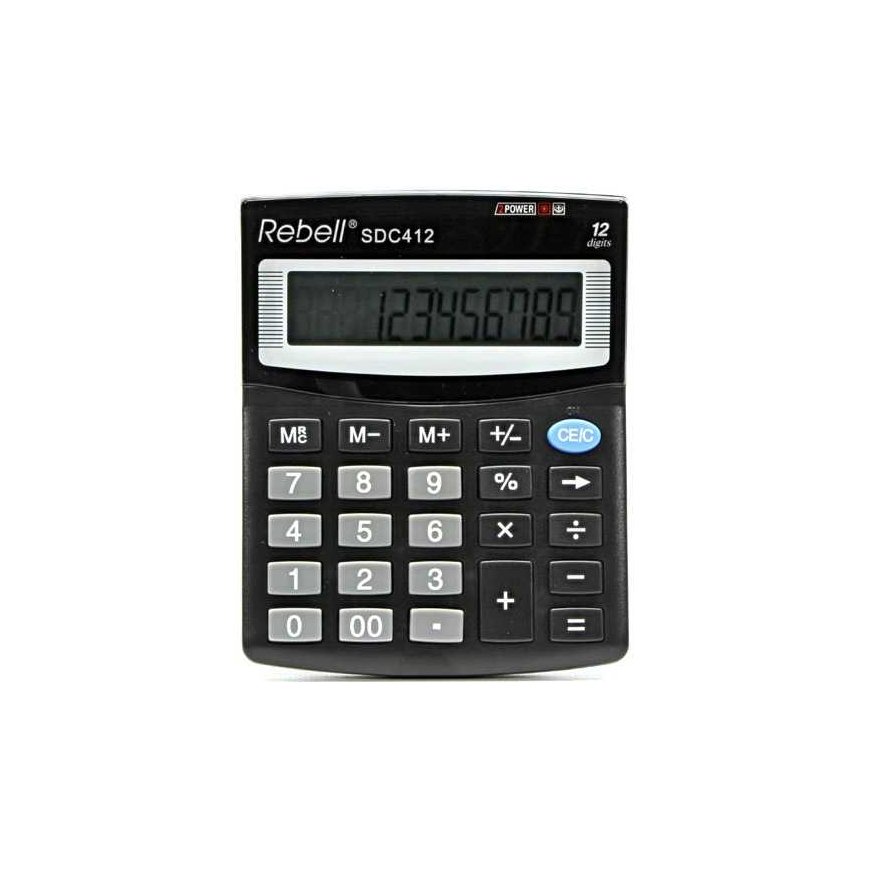 Small desktop calculator Rebell SDC412 – 2