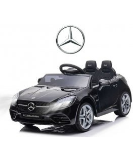 Elektrinis vaikiškas automobilis Milly Mally Mercedes-Benz SLC Juodas