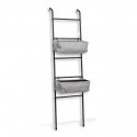 Bathroom shelf in the form of a ladder, 2 baskets, ZELLER Bathroom shelf in the form of a ladder, 2 baskets, ZELLER