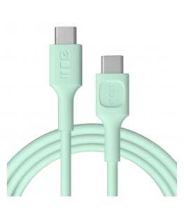Green Cell USB-C cable 2m 100W Greencell PowerFlex fast charging PD Mint Green
