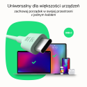 Green Cell USB-C cable 2m 100W Greencell PowerFlex fast charging PD Mint Green Green Cell USB-C cable 2m 100W Greencell PowerFlex fast charging PD Mint Green