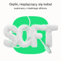 Green Cell USB-C laidas 2m 100W Greencell PowerFlex greito įkrovimo PD Mint Žalias Green Cell USB-C laidas 2m 100W Greencell PowerFlex greito įkrovimo PD Mint Žalias