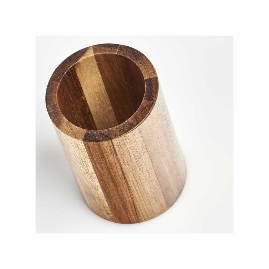Dantų šepetėlio puodelis, akacijos mediena, ZELLER – 3