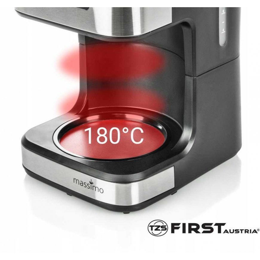 Coffee machine TZS First Austria, 10-12 Cups, 1.5L, 900W, Timer Function FA-5459-4 – 3
