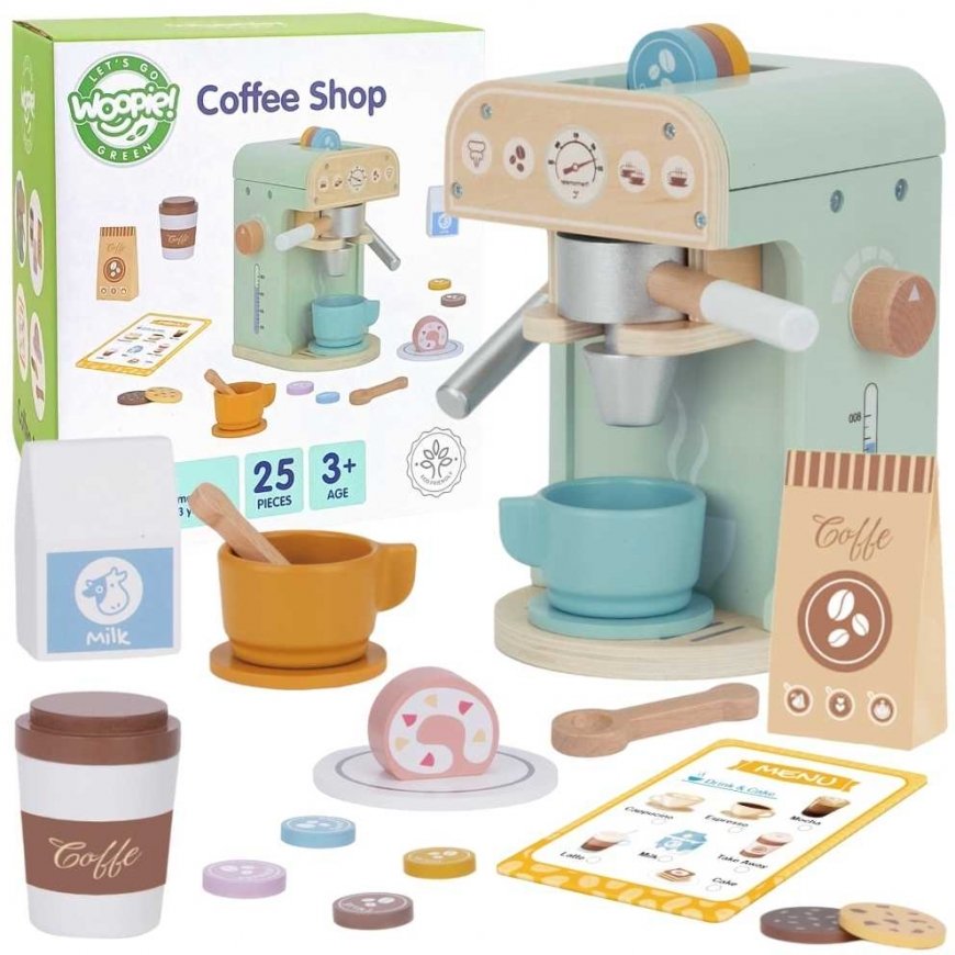 Woopie Wooden Coffee Maker Toy