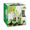 Secret De Gourmet Mojito set 13 pcs cocktail glasses 330 ml Muddler mixer straws