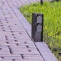 V-TAC Garden Post 2 lizdai 2x16A 23cm 3600W IP54 Grafitas VT-1196 3 metų garantija V-TAC Garden Post 2 lizdai 2x16A 23cm 3600W IP54 Grafitas VT-1196 3 metų garantija