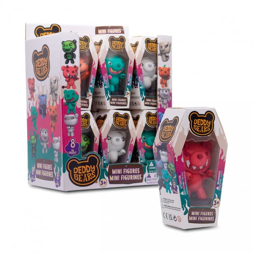 DEDDY BEARS Mini figūrėlė, 7,5 cm