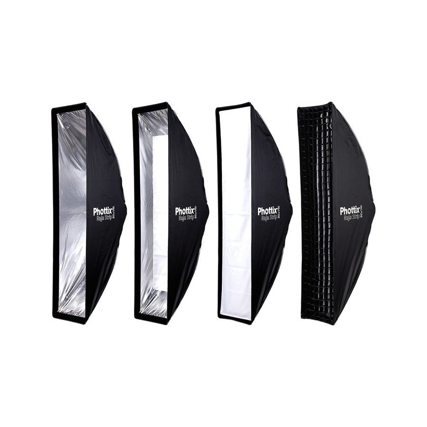 Phottix Raja Strip Softbox 30x140cm – 2