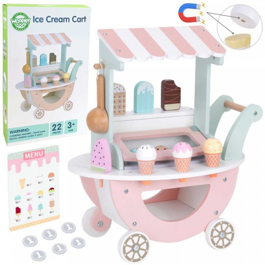 Woopie Ice Cream Shop, Ice Cream Shop Cart