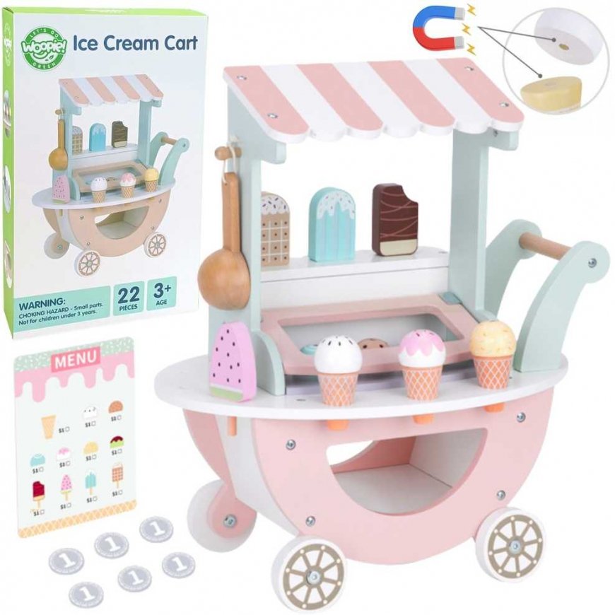 Woopie Ice Cream Shop, Ice Cream Shop Cart – 4