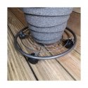 ProGarden Plant tray with wheels metal 35 cm ProGarden Plant tray with wheels metal 35 cm