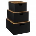 Bamboo BAVA bamboo lid box set, 3 pcs.