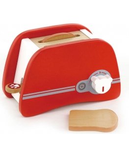 Wooden toaster "Viga Toys", red