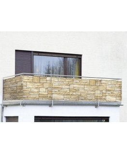 Maximex balkono privatumo dangtis, akmuo